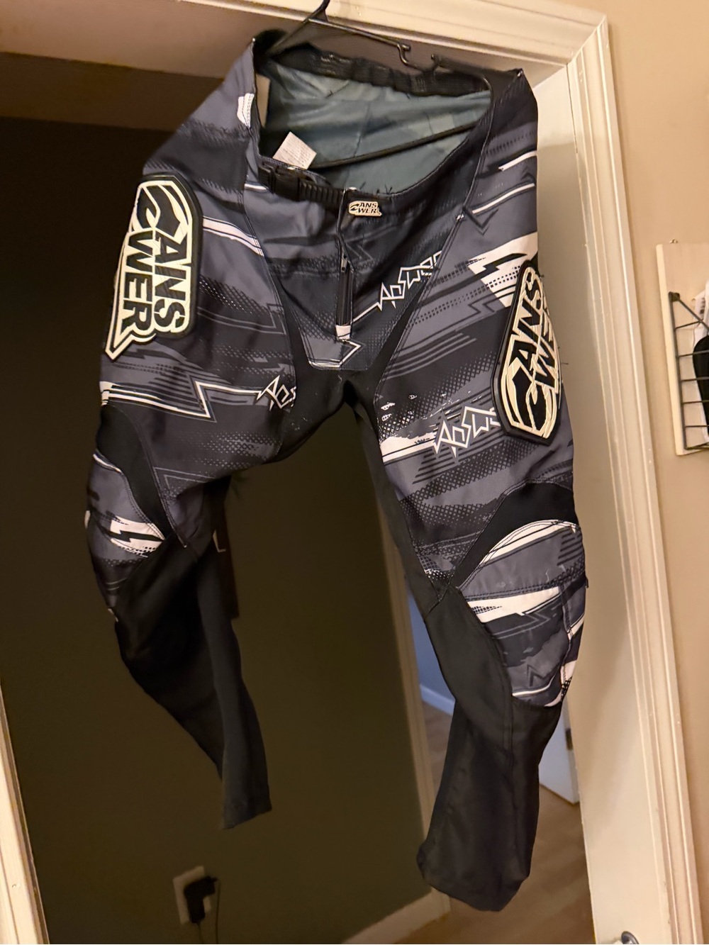 Answer MXR Men’s Black & Gray Motocross Pants